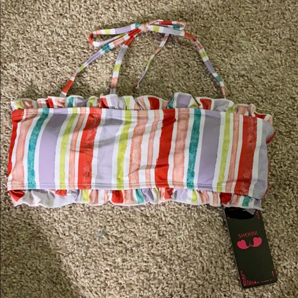 Bathing suit top. Shekini. Brand new with tags.